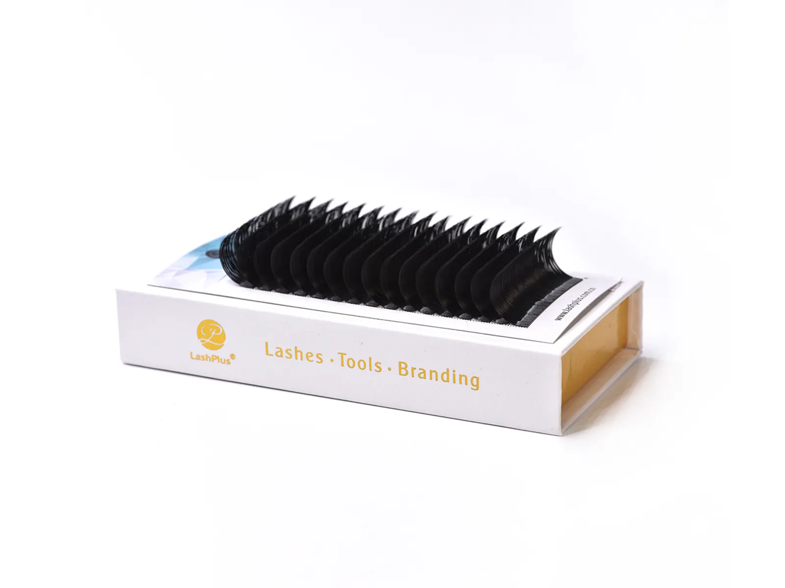 Cílios avulsos LashPlus de mega volume 0.02-0.03mm para montar leque à mão